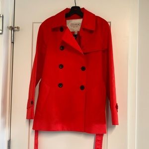 Coach - Burnt Orange Trench Coat - Small